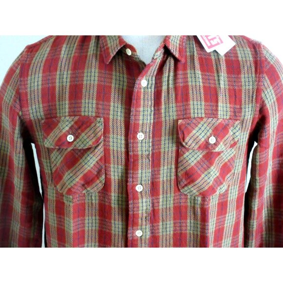 Levi's Strauss Men's Authentic Western Wear button Up Vintage Flannel Shirt NWT - Picture 5 of 10